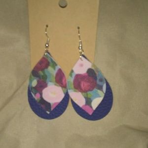 Only Prettier Custom Faux Leather Earrings